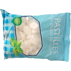 MOINET VICHY SANTE Bonbons pastilles du Bassin de Vichy saveur menthe 230g