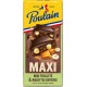 POULAIN Tablette de chocolat noir maxi feuilleté et noisettes la tablette de 190g