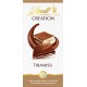 LINDT Tablette de chocolat Lait Tiramisu CREATION la tablette de 150g