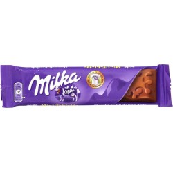 MILKA Tablette de chocolat au lait la tablette de 25g