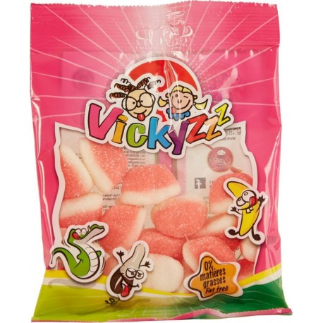 SEREBIS Bonbons bisous fraise halal 100g