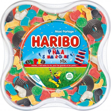 HARIBO Bonbons assortiment Summer Foot 600g