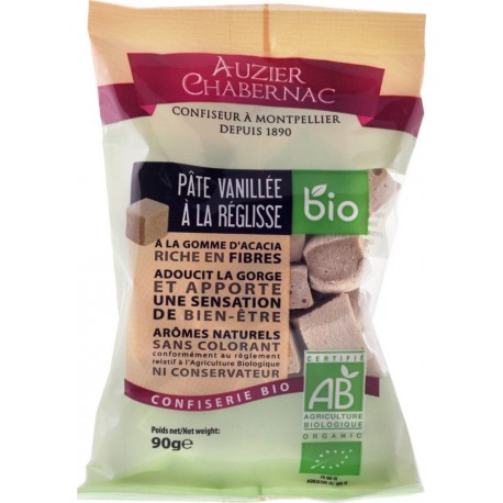 AUZIER CHABERNAC Pâte vanillée à la réglisse 90g