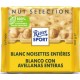 RITTER Tablette de chocolat blanc et noisettes entières la tablette de 100g