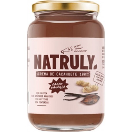 NC Natruly Beurre De Cacahuètes Au Cacao Et À La Vanille 500 G De Crème (vanille