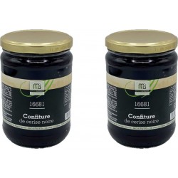 NC Confiture Cerise Noire Piment D'espelette Maison Des Gourmets les 2 unités de 0.65Kg