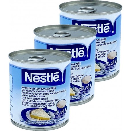 Nestlé Lait Concentré Sucré les 3 boîtes de 0.4Kg