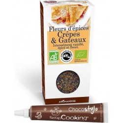 NC Fleurs D'épices Crêpes Et Gâteaux + Stylo Chocolat