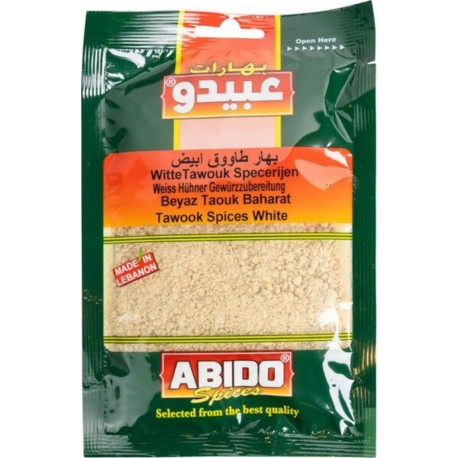 Epices Chich Taouk Blanc 50g Abido 450g