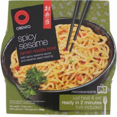 NC Nouilles Style Ramen Sésame Épicé 240g/bol 0g