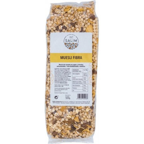 NC Int-salim Muesli Aux Fibres Sans Sucre 500g