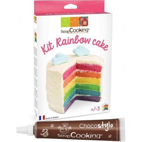 NC Kit Rainbow Cake + 1 Stylo Chocolat