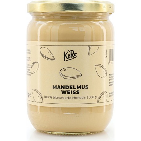 Koro Purée D'amandes Blanches 500 G l'unité de 0.5g