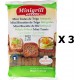 NC Lot 3x Mini Biscottes Au Blé Intégrale Minigrill Sachet 90g les 3 unités de 0.09Kg