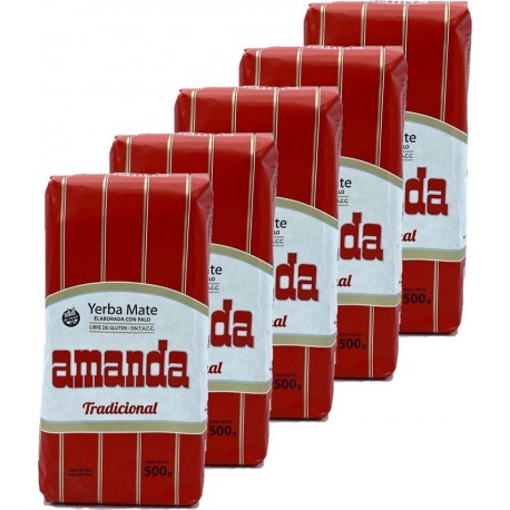 NC Yerba Maté Amanda les 5 unités de 0.5Kg