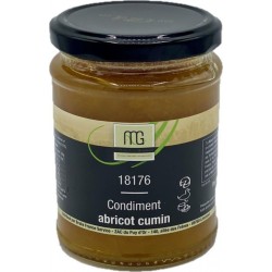 NC Condiment Abricot Cumin Maison Des Gourmets l'unité de 0.31Kg