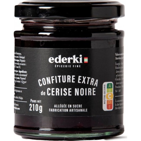 NC Confiture Artisanale De Cerises Noires 210g 210g