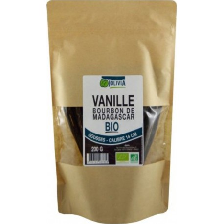 NC Gousses De Vanille Bourbon Bio De Madagascar 200 G 200g