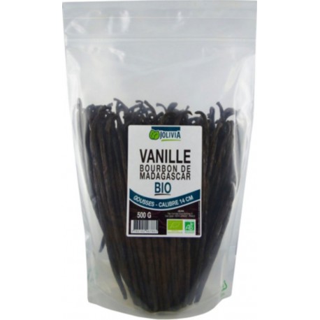 NC Gousses De Vanille Bourbon Bio De Madagascar 500 G 500g