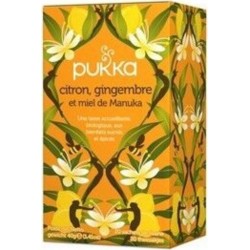 NC Infusion Citron Gingembre Et Miel De Manuka (20 Infusettes) Pukka