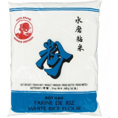 Farine De Riz Blanc 400g/sachet 2 Sachets les 2 sacs de 800g