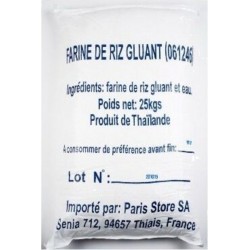 NC Farine De Riz Gluant 25Kg 0g