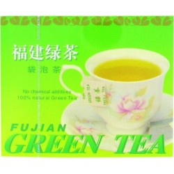 NC Thé Vert Fujian De Chine 100% Naturel Boîte De 50 Sachets De 2g 20 Boîtes (1000 Sac les 20 sacs de 0g