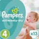 Pampers Couches Active Baby Dry Taille 4 1 Paquet De 13 Couch