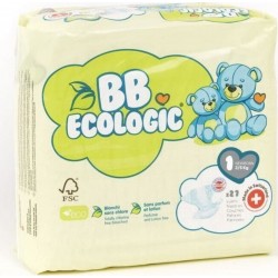 NC Taille 1 2/5Kg Couches Bb Ecologic New-born