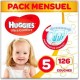 Huggies Ultra Comfort Couches Bébé Unisexe X126 Taille 5 Pack 1 Mois