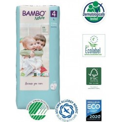 NC Couches Bambo Nature Maxi T4 (7-14Kg) 1 Paquet 48