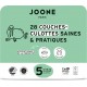 JOONE PARIS Couches Culottes Bébés 10 18Kg Taille 5 pack de 28 couches bébé