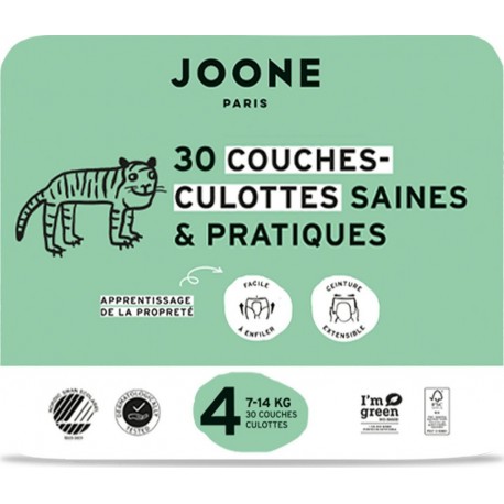 JOONE PARIS Couches Culottes Bébés 7 14Kg Taille 4 pack de 30 couches bébé