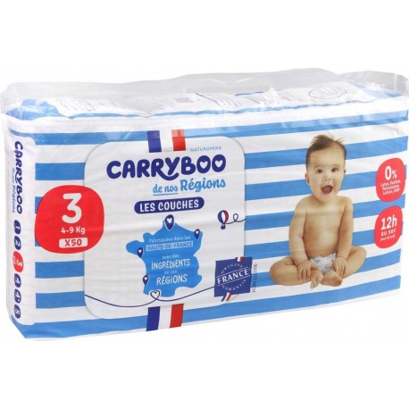 CARRYBOO Couches de nos Régions T3 4-9Kg 50