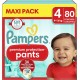 PAMPERS Couches Culottes Bébés Premium Protection Pants 9 15Kg Taille 4 pack de 80 couches culottes