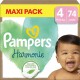 PAMPERS Couches Bébé Harmonie 9 14Kg Taille 4 pack de 74 couches