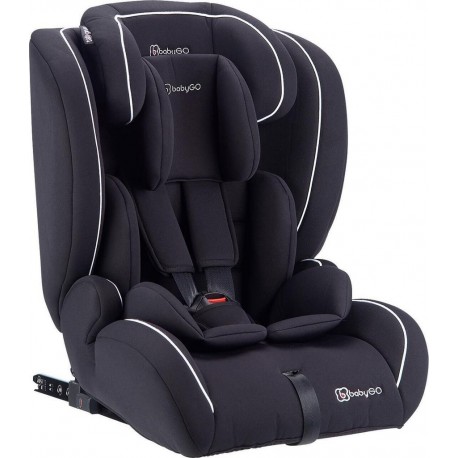 BABYGO Siège auto pour bébé noir Freefix Isize de 76 à 150cm