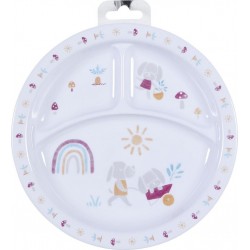 TEX BABY Assiette bébé écru