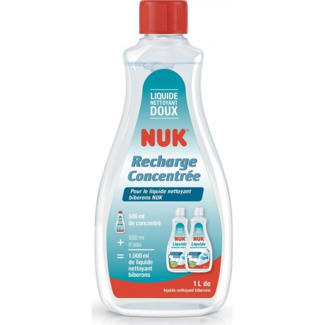 NUK Recharge liquide vaisselle biberon et tétine 500mL la recharge