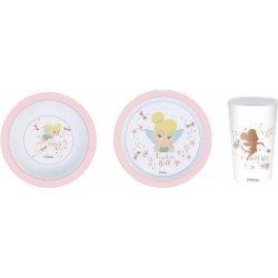 DISNEY Set de couverts de repas rose clair le set de repas