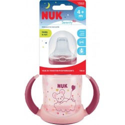 NUK Tasse d'apprentissage multicolore avec poignées 150ml la tasse