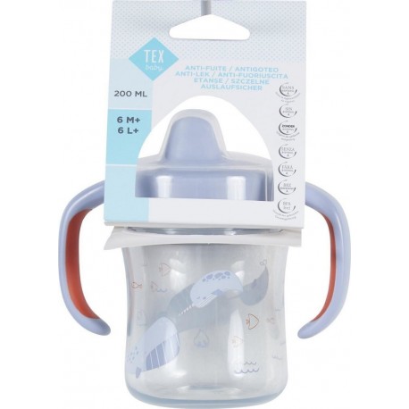 TEX BABY Tasse bébé bleu 200ml