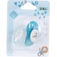 TEX BABY Sucette bébé bleu 0-6 mois lot de 2 sucettes