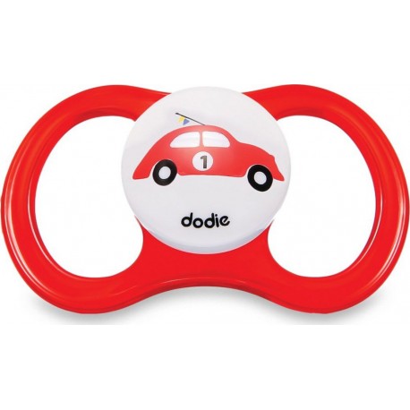 DODIE Tétine 6+ Mois Garçon Cars Rouge la tétine