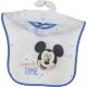 DISNEY Bavoir bébé blanc Mickey