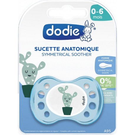 DODIE Tétine de 0 6 mois Bleu la tétine