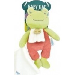 BABY NAT Doudou et Pantin Grenouille Multicolor la peluche