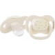 physio Lot de 2 sucettes beige Naissance