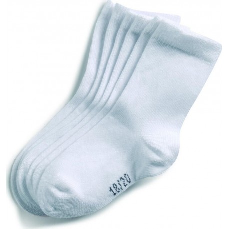 TEX BABY Chaussettes bébé blanc T18/20 lot de 3 paires de chaussettes