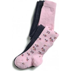 TEX BABY Collant bébé rose/gris 36 mois le collant